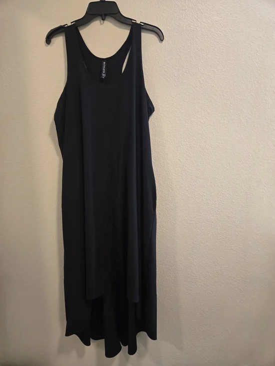 Athleta Black Presidio Traveler Scoop-Neck Sleeveless Dress - Picture 5 of 7